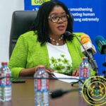 Dr. Agnes Naa Momo Lartey, Minister of Gender, Children and Social Protection.