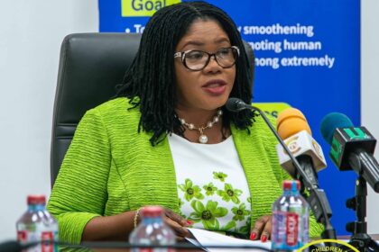 Dr. Agnes Naa Momo Lartey, Minister of Gender, Children and Social Protection.