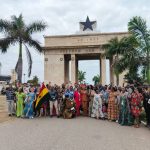 Ghana Tourism Authority organizes city tour for delegates of African Marketing Confederation & Technology Conference in Accra, with tour of historic Black Star Square and Independence Arch, and the Kwame Nkrumah Memorial Park. 