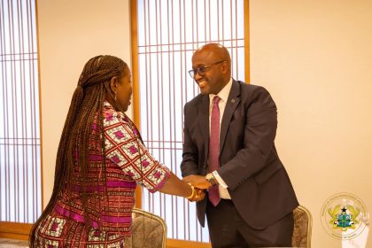 Trade Minister, Ofosu-Agyare meets with Japanese investors in Tokyo.