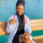 Dr. Caroline Beauty Apreku, a 2025 graduate of St. George’s University (SGU) School of Medicine.