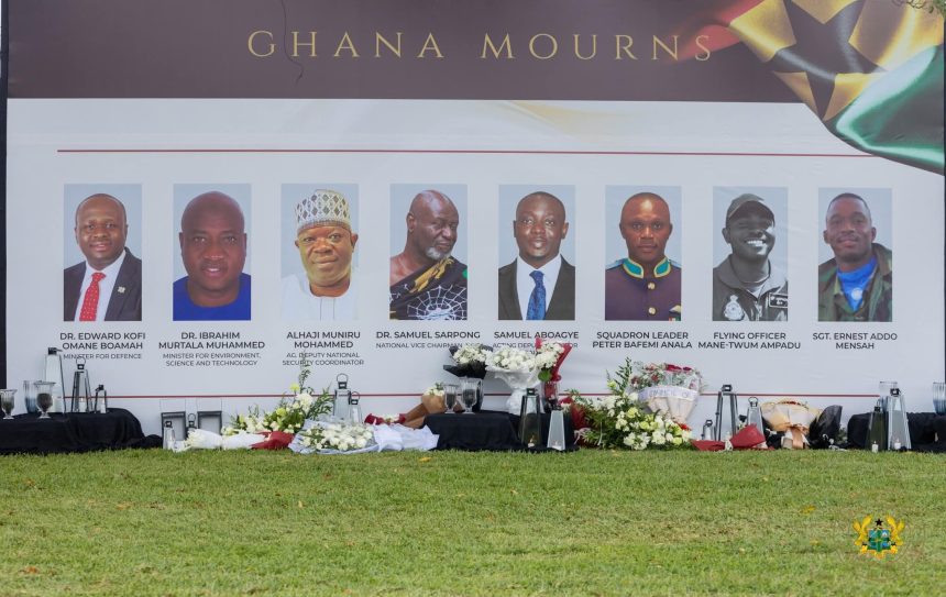 Dr. Omane Boamah, Dr. Murtala Mohammed and six others involved in crash-Government declares 3days mourning.