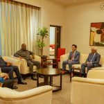 President John Mahama in Singapore