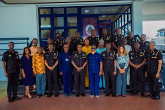 Ghana Police Service holds engagements with Stakeholders at Headquarters.