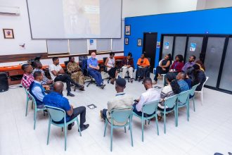 Young people in Ghana discuss Sexual and Reproductive rights.