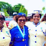Mystical Award Recipients: Mavis AA Ekpe (Left) and Virginia Vera Hamenoo (third from left) receive honours.