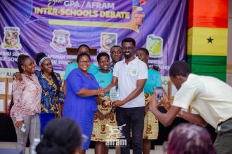 AFRAM Publications and Ghana Publishers Association Iter Schools Debate.