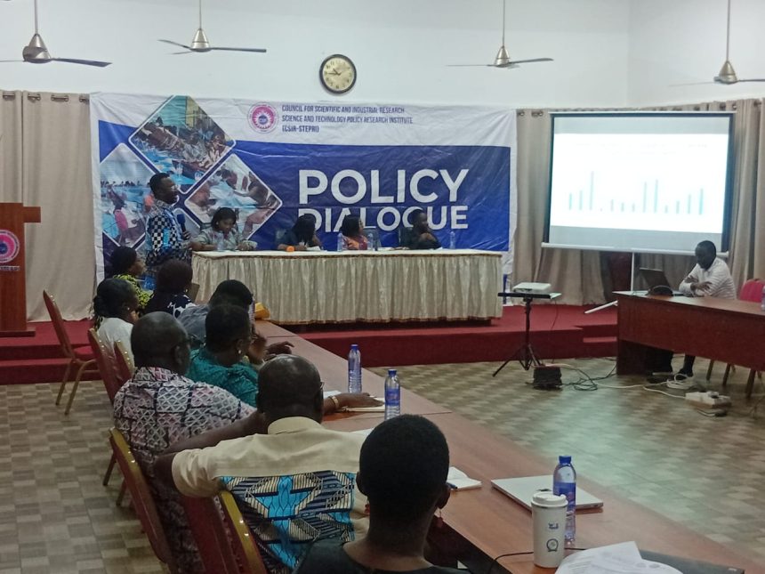 Council for Scientific and Industrial Research Science and Technology Policy Research Institute (CSIR-STEPRI) presentation session.