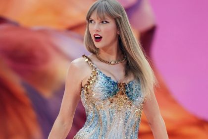 Taylor Swift performs at Wembley Stadium as part of her Eras Tour June 21, 2024, in London. (Photo by Scott A Garfitt/Invision/AP, File)