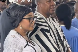 President John Mahama, Wife Lordina among dignities at Christ the King Thnksgiving Service for Late Dr. Omane Boamah.