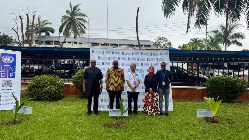 UNDP Tree-Planting for 8 fallen heroes.