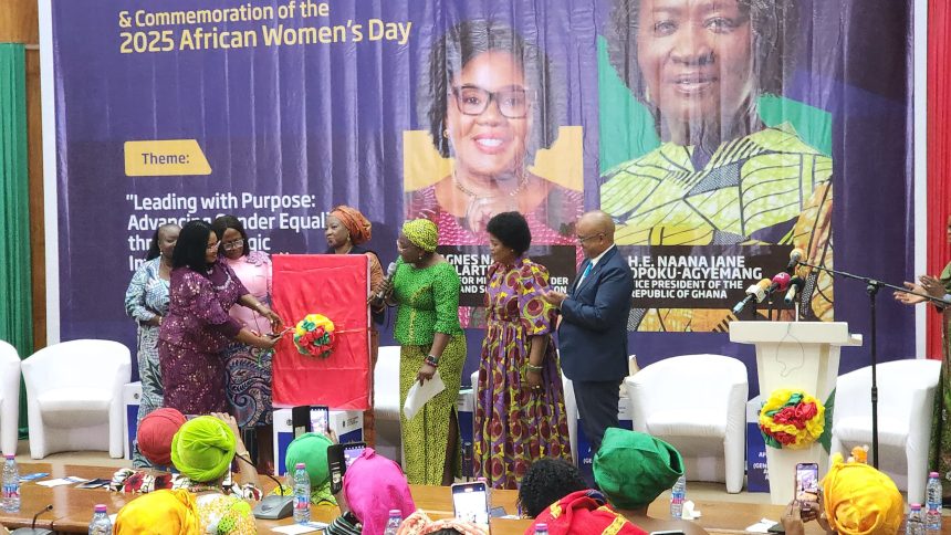 Ghana's Gender Minister Dr. Naa Momo Lartey has launched Ghana's Affirmative Action (Gender Equity) Act 2024.