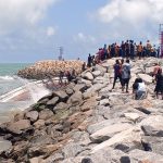 Tidal wave wreaks havoc at beach in Elmina