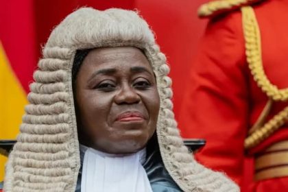 Suspended Chief Justice Gertrude Essaba Torkornoo.