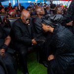 Former President Akufo Addo mourns with Safo Kantaka family at Taifa