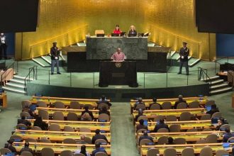 President John Dramani Mahama addressing the 80th UN General Assembly in Newyork.