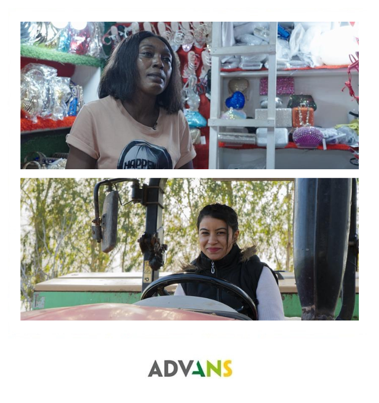 Advans makes inrows in women-led businesses.