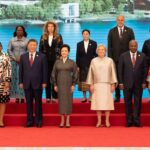 President Mahama, Mrs. Lordina Mahama in Beijing, China.