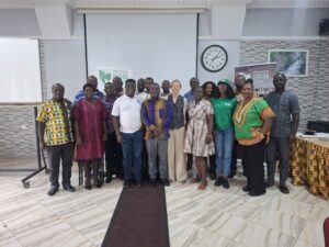 Journalists/Editors with ICI Officials at a Child Labour awareness engagement.