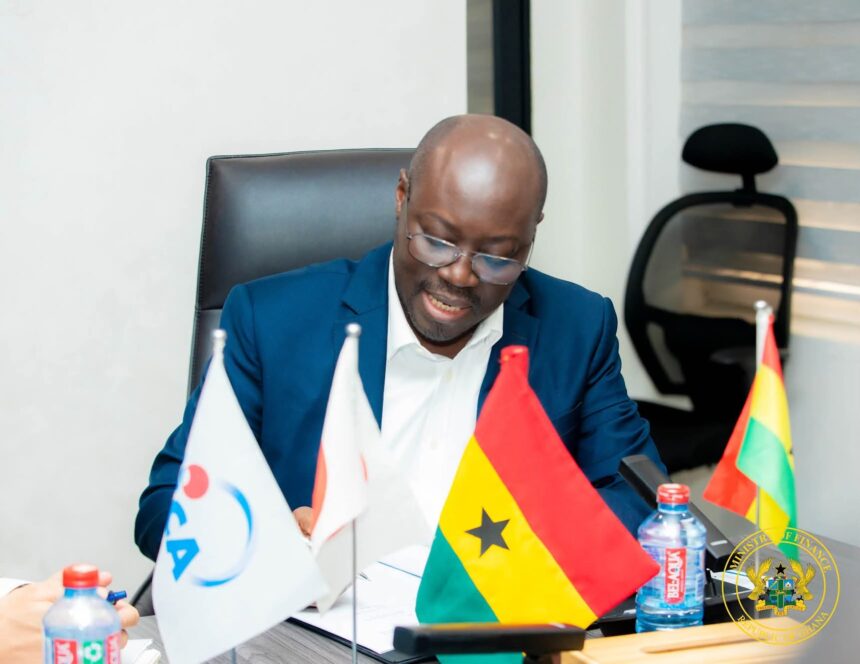 Ministry of Finance, Dr. Cassel Ato Forson.