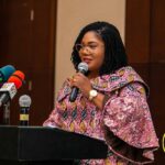 Gender Minister, Dr. Naa Momo Lartey.