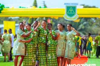 Mawuli Senior High School Students. (Image Credit Woezor TV)