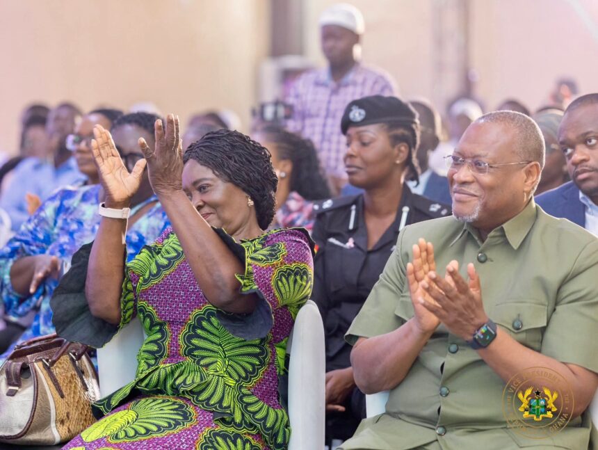 Vice President Professor Naana Jane Opoku Agyemang (in print).
