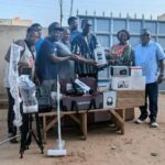 MP for Ketu South, Dzifa Gomashie supports artisans.