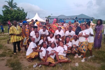 Chief, elders and people of Azulenloanu climax Kundum Festival.