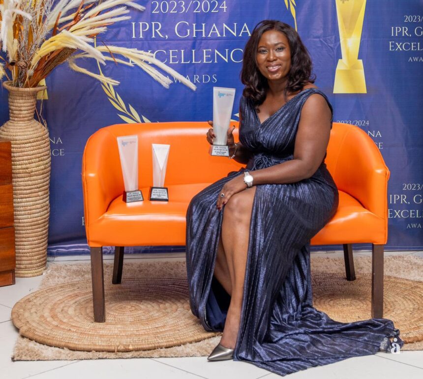 Shirley Tony Kum, Corporate Communications Head, Vivo energy is Public Relations Personality of the year