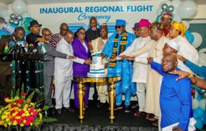 Flight inaugural ceremony in Accra