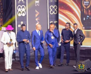 Football Enthusiasts, The Ayew's etc. at the SWAG Awards.