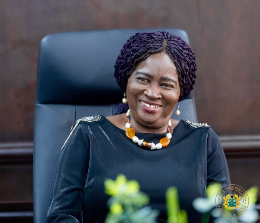Vice President Prof. Naana Jane Opoku Agyemang.