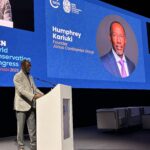 Humphrey Kariuki, first African IUCN Patron of Nature and Patron of the Mount Kenya Wildlife Conservancy,