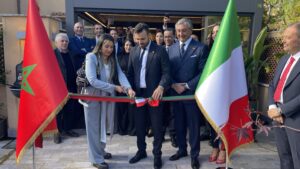 Moroccan Chamber of Commerce in Italy (CCMI) officially opens.