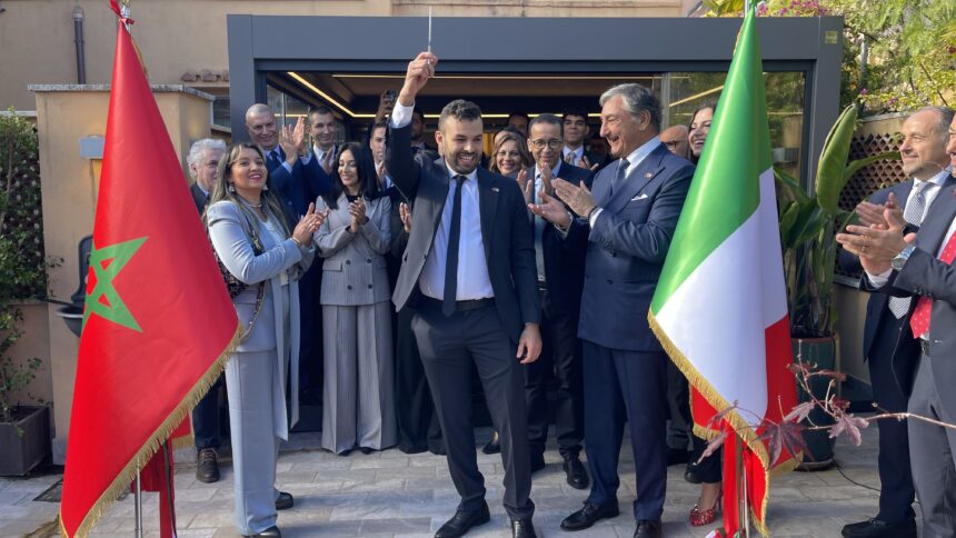 Moroccan Chamber of Commerce in Italy (CCMI) officially opens.