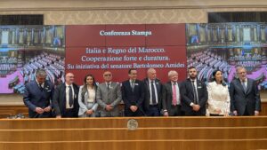 Moroccan Chamber of Commerce in Italy (CCMI) officially opens.