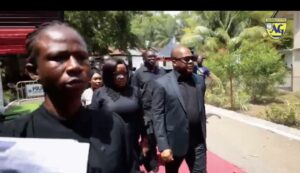 Executive Presbytery of Assemblies of God , Ghana led its General Superintendent, Rev Stephen Wengam commiserates with family of Nana Konadu Agyemang -Rawlings.