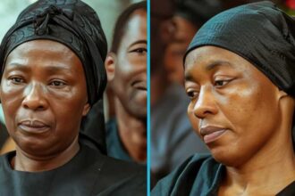 Akosua Serwa (left) & Odo Broni (R)- Widows of late Musician, Daddy Lumba.