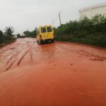 Road network in Ashaiman.