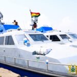 newly acquired marine patrol boats for the Tema Marine Police