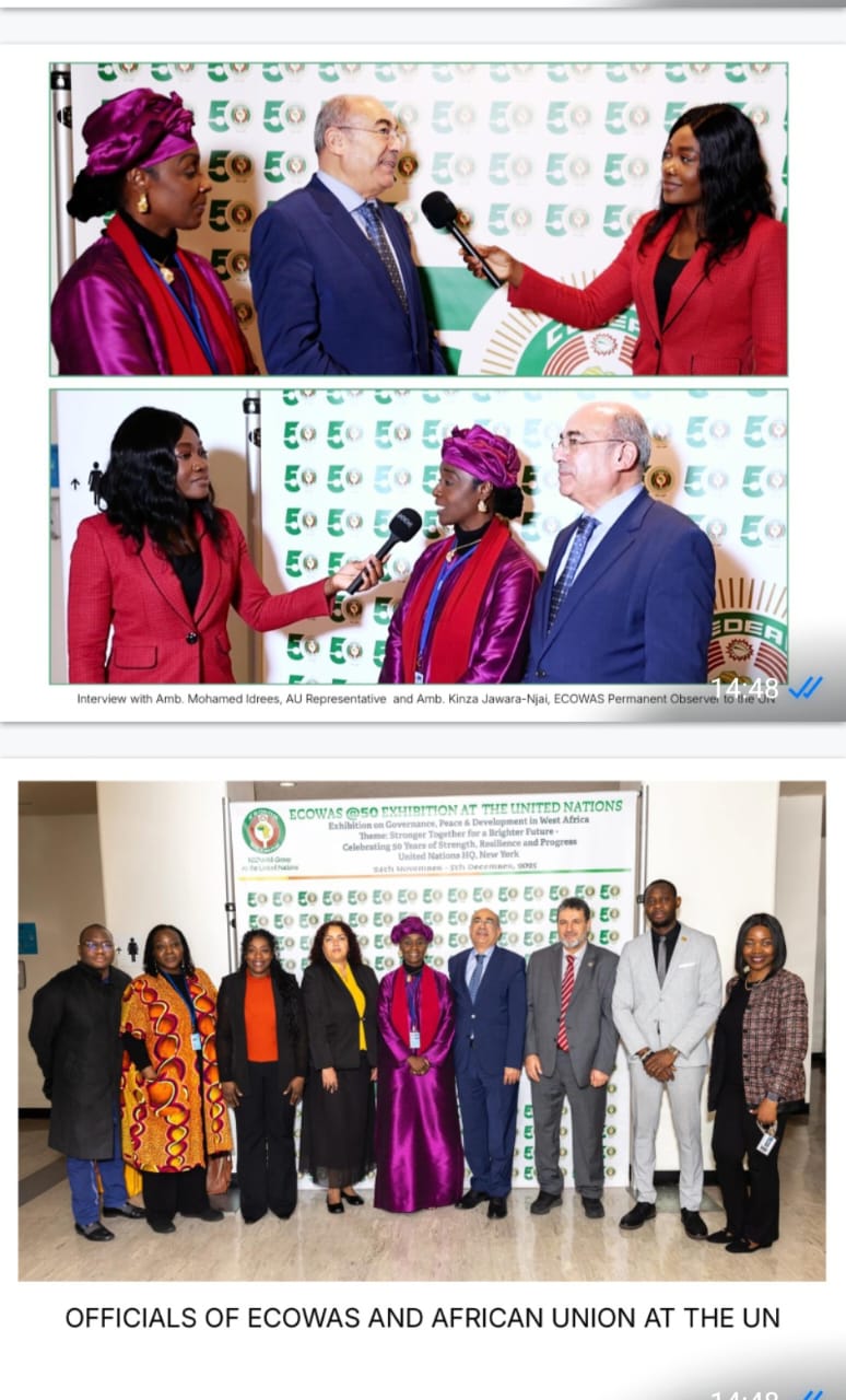 Landmark exhibition on ECOWAS Integration at UN in New York.