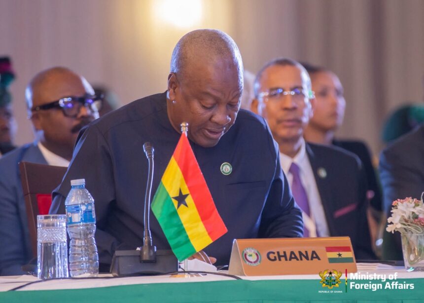 President Mahama in Abuja