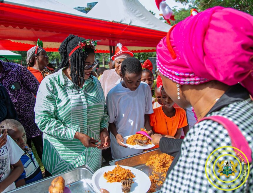 Christmas party for Children by Ministry of Gender