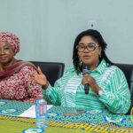 Gender Minister, Dr. Naa Momo Lartey.