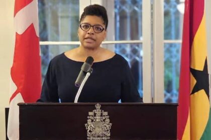 Canadian High Commissioner to Ghana, Myriam Montrat.