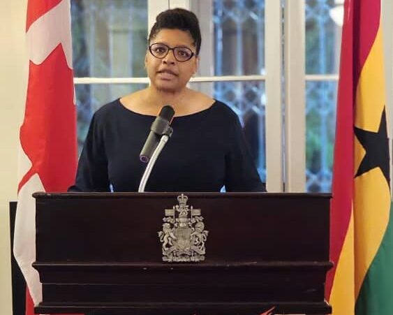 Canadian High Commissioner to Ghana, Myriam Montrat.