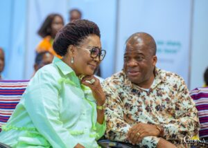 Mrs. Lordina Mahama & Rev. Wengam