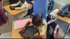 Mrs. Zelma Nobre Fassinou, Resident Representative of ECOWAS in Senegal on working visit.