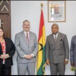 Ghana and US hold talks in Accra. Mr Okudzeto Ablakwa represents Ghana, Acting US Ambassador, Rolf Olson reps America.